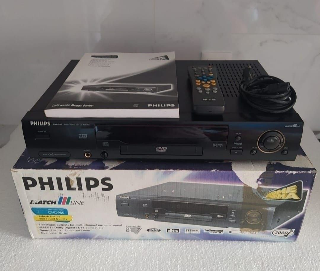 DVD950 Philips - DVD/CD - Novo