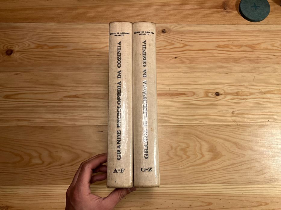 Grande Enciclopédia da Cozinha de Maria de Lourdes Modesto (2 volumes)