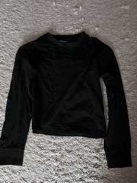 Czarna bluzka z siateczka Reserved 146