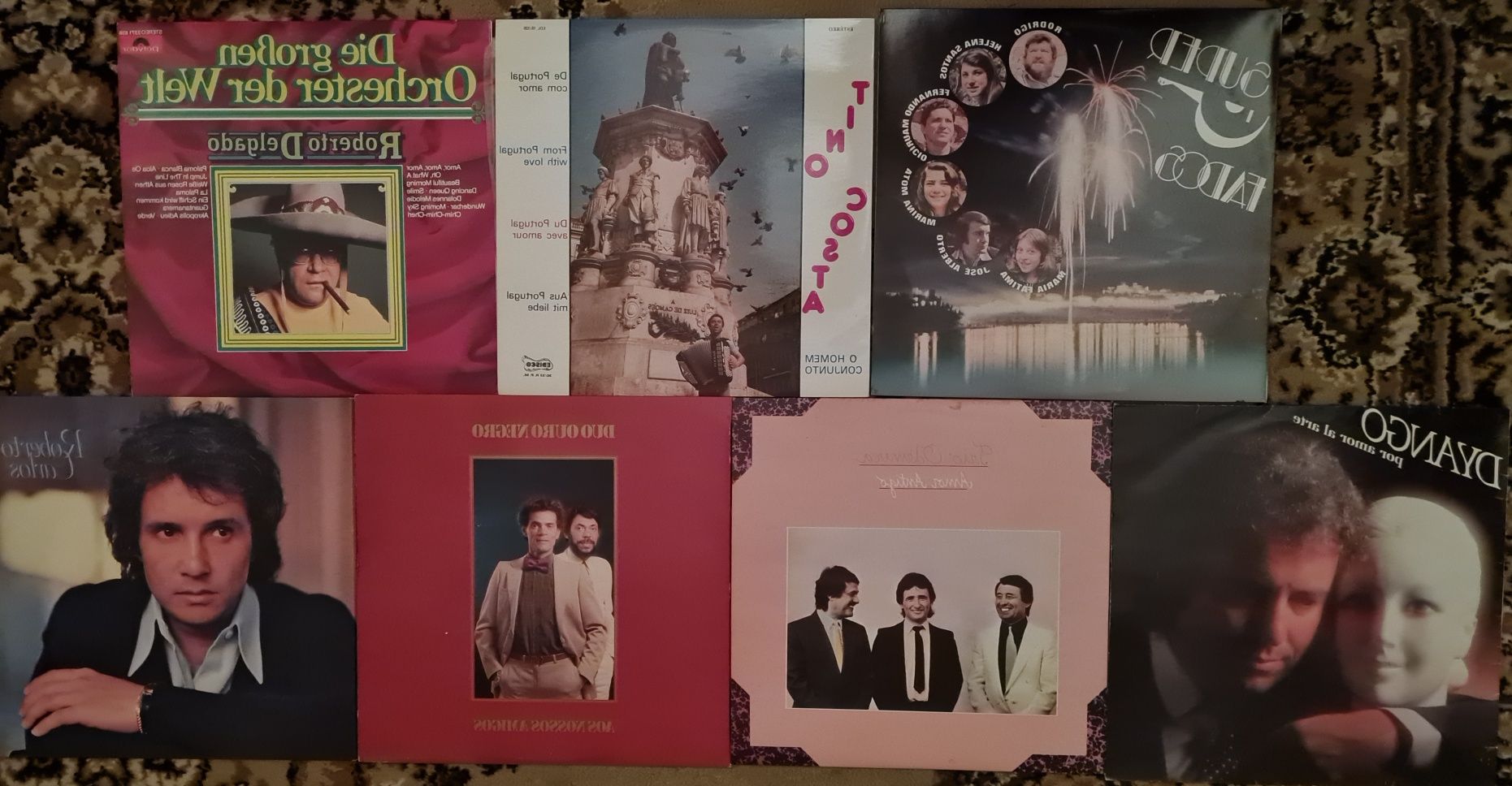 Lote de discos de vinil