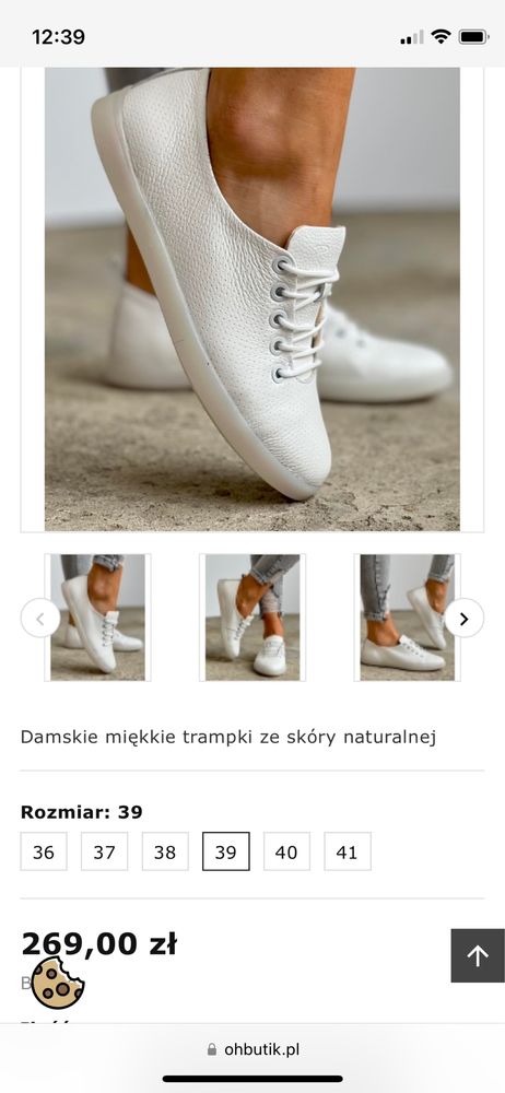 Trampki, tenisowki, Rusin, Azuel Performance, rozmiar 37