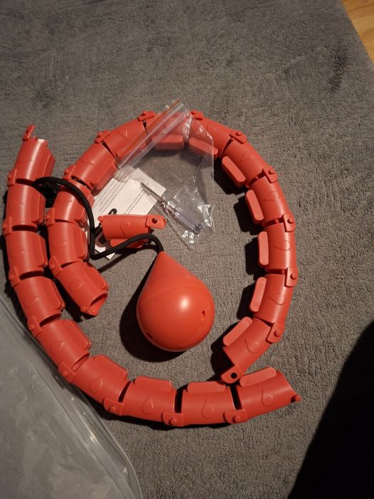 Hula hop z obciążnikiem