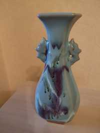 Китайська ваза маленька голуба