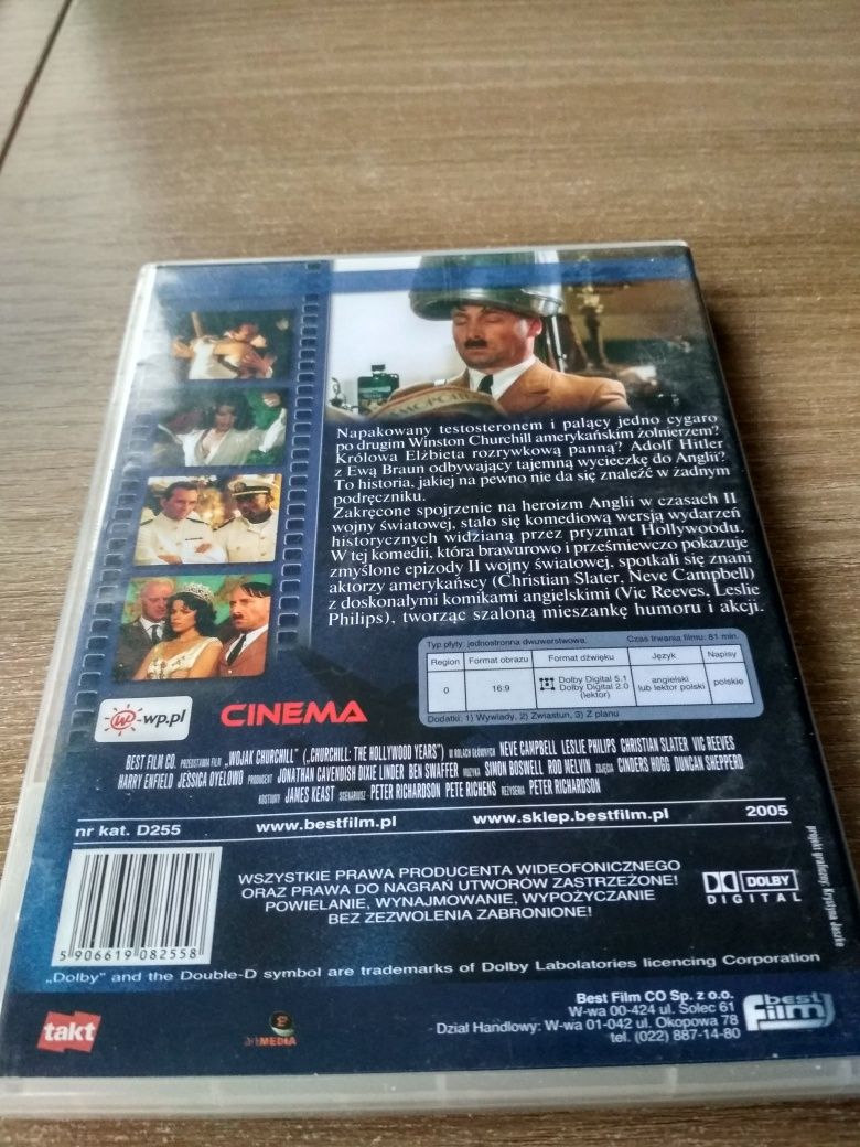 Wojak Churchill,  Christian Slater,  Neve Campbell DVD