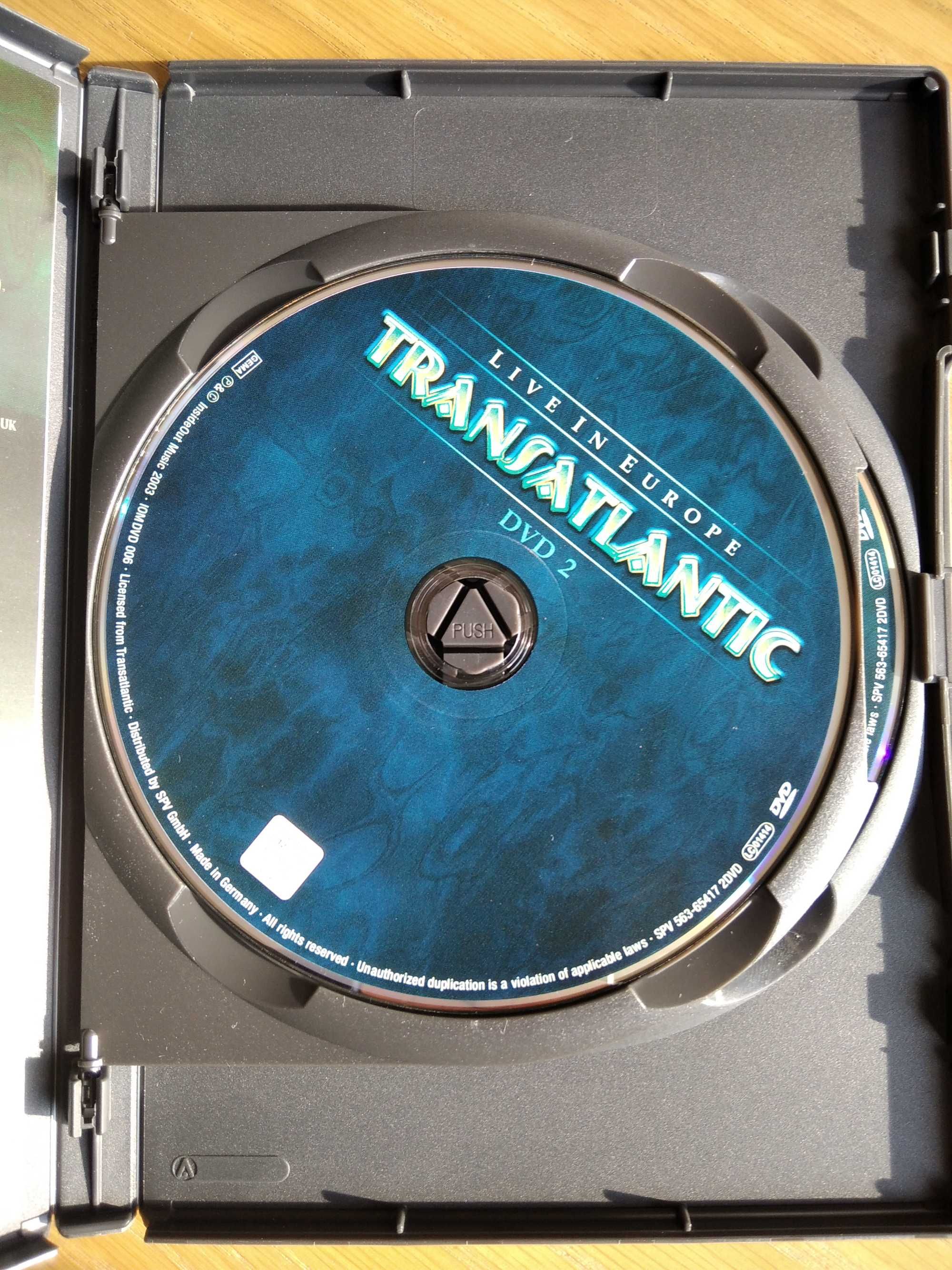 TRANSATLANTIC - Live In Europe - 2 DVD