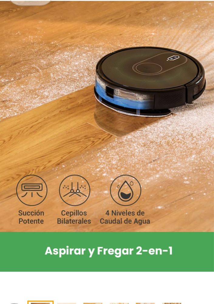 Robot Aspirador com mapa