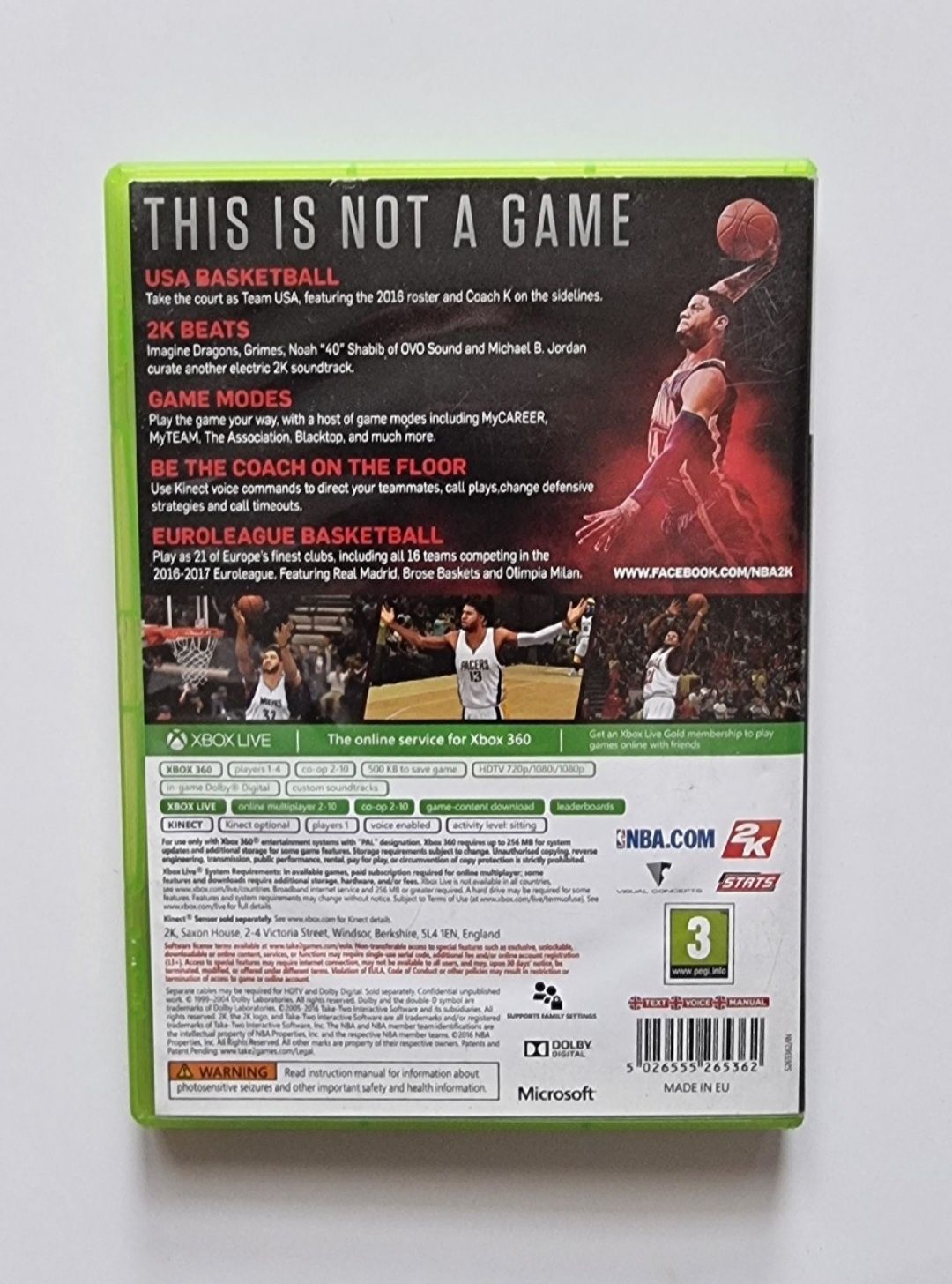 NBA 2k17 xbox 360 super stan