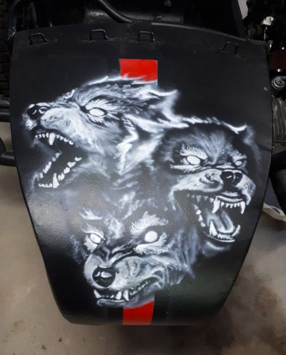 Artystyczne malowanie aerografem. Pomaluję Twój motocykl / kask