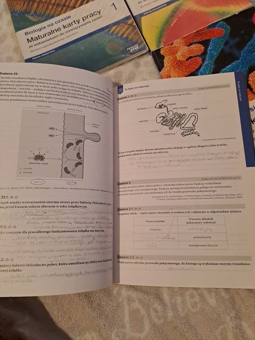 Zestaw ćwiczeń biologia poziom rozszerzony Nowa Era