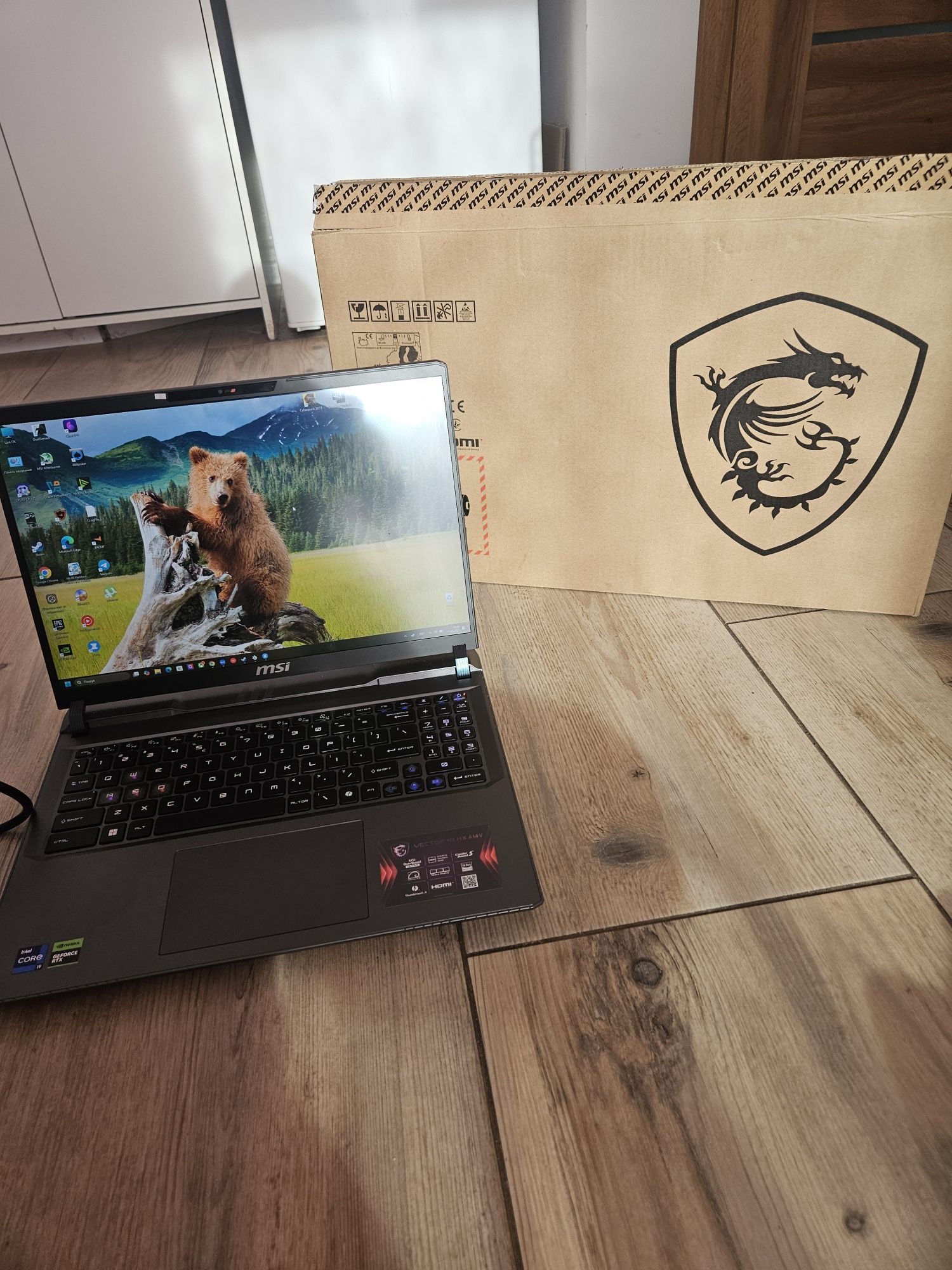 MSI Vector 16HX A14V Intel i9 14900hx,Nvidia rtx 4080
