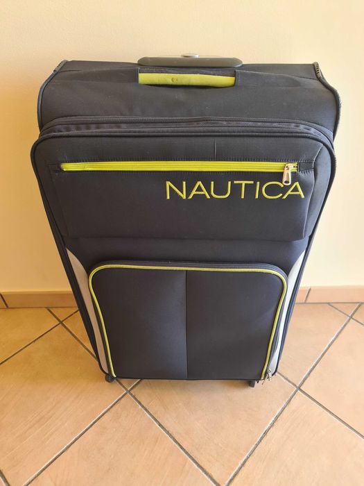 Mala de Viagem Grande com Rodas Nautica Trolley Bag Wheels 80x45x25cm