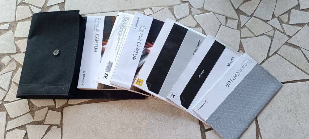 Rezerwacja! Renault Captur I 2013 do 2017 1,5 dCi- książka, instrukcj