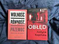 2 książki polskich autorek, Kopińska, Sikora