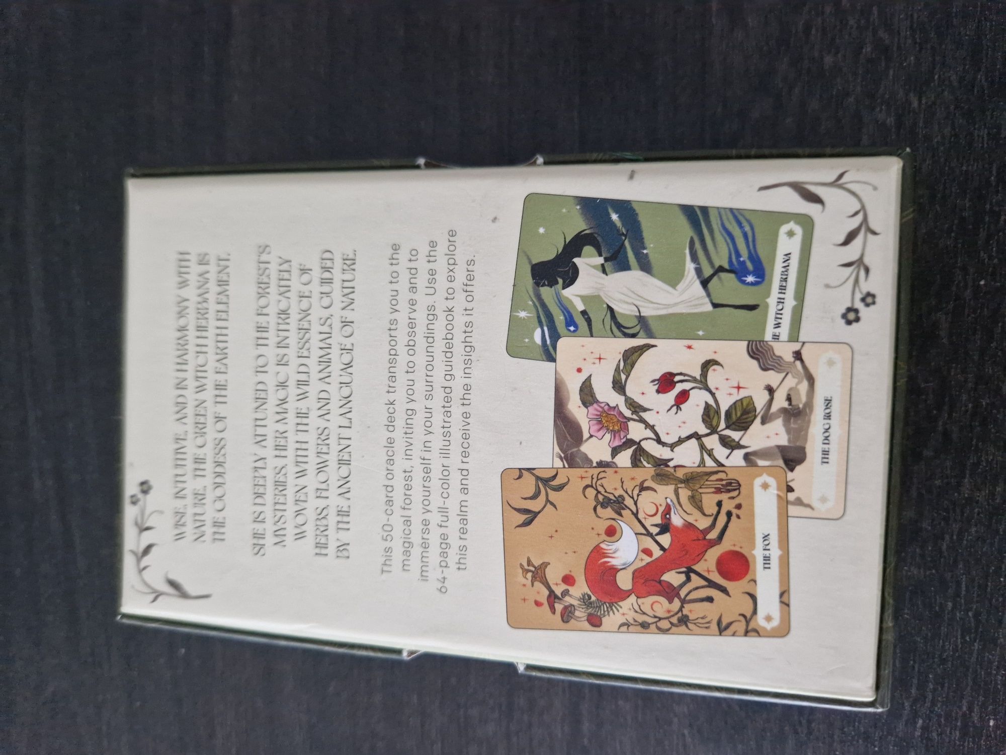 Herbana Witch Oracle karty wyroczni tarot lenormand us games
