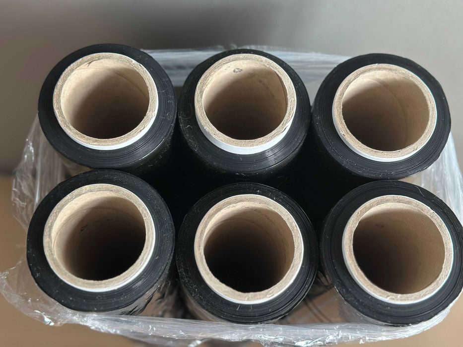 Folia stretch strecz CZARNY 1.5KG DUŻO FOLII od Kurierpalety.pl