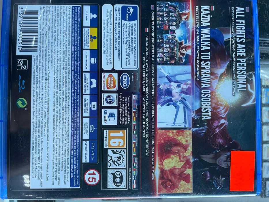 PS 4 - Tekken 7 - Możliwa Wymiana - Sklep - Wolumen - Metro Wawrzyszew