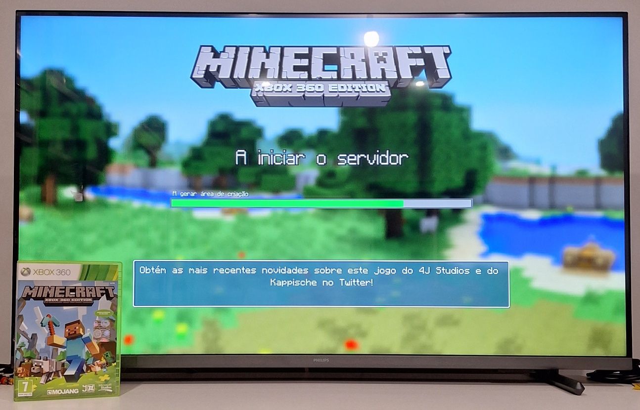 Jogo Minecraft para xbox 360 em Português