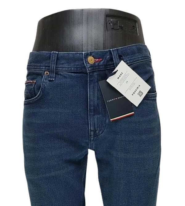 Jeansy męskie Tommy Hilfiger Denton - Straight oryginalne nowe W30/L30