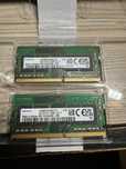 DDR4 озу для ноутбука Samsung 2x8gb CL22