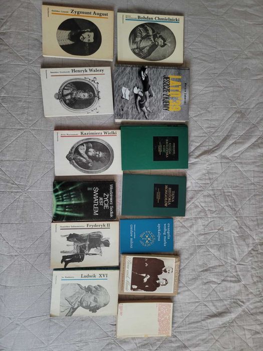 Książki różne gatunki, zbiór ksiąg książek