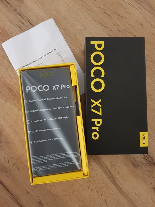 Xiaomi Poco X7 PRO 5G 256gb/12gb - 3 anos de garantia - Oportunidade!!