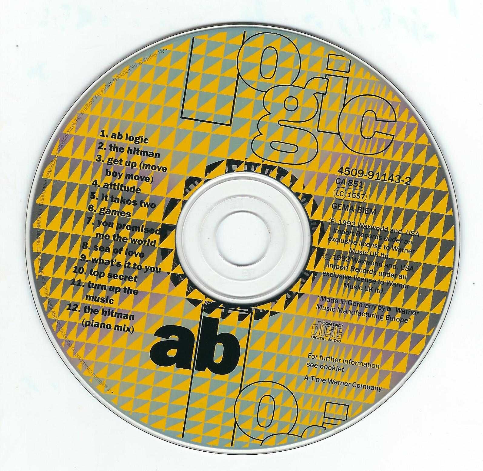 CD AB Logic - AB Logic (1992) (Magnet)
