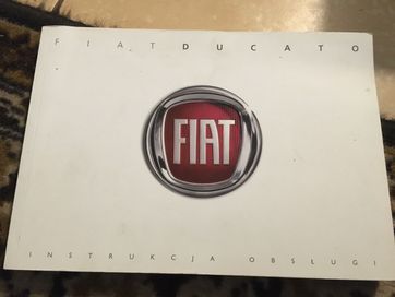 Książka kolekcjonerska - Instrukcja obsługi Fiata Ducato