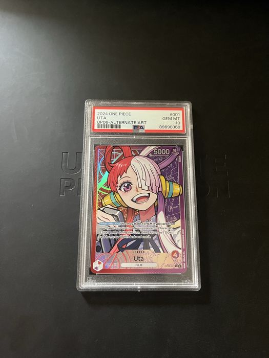 PSA10 OP06-001 English Uta Leader