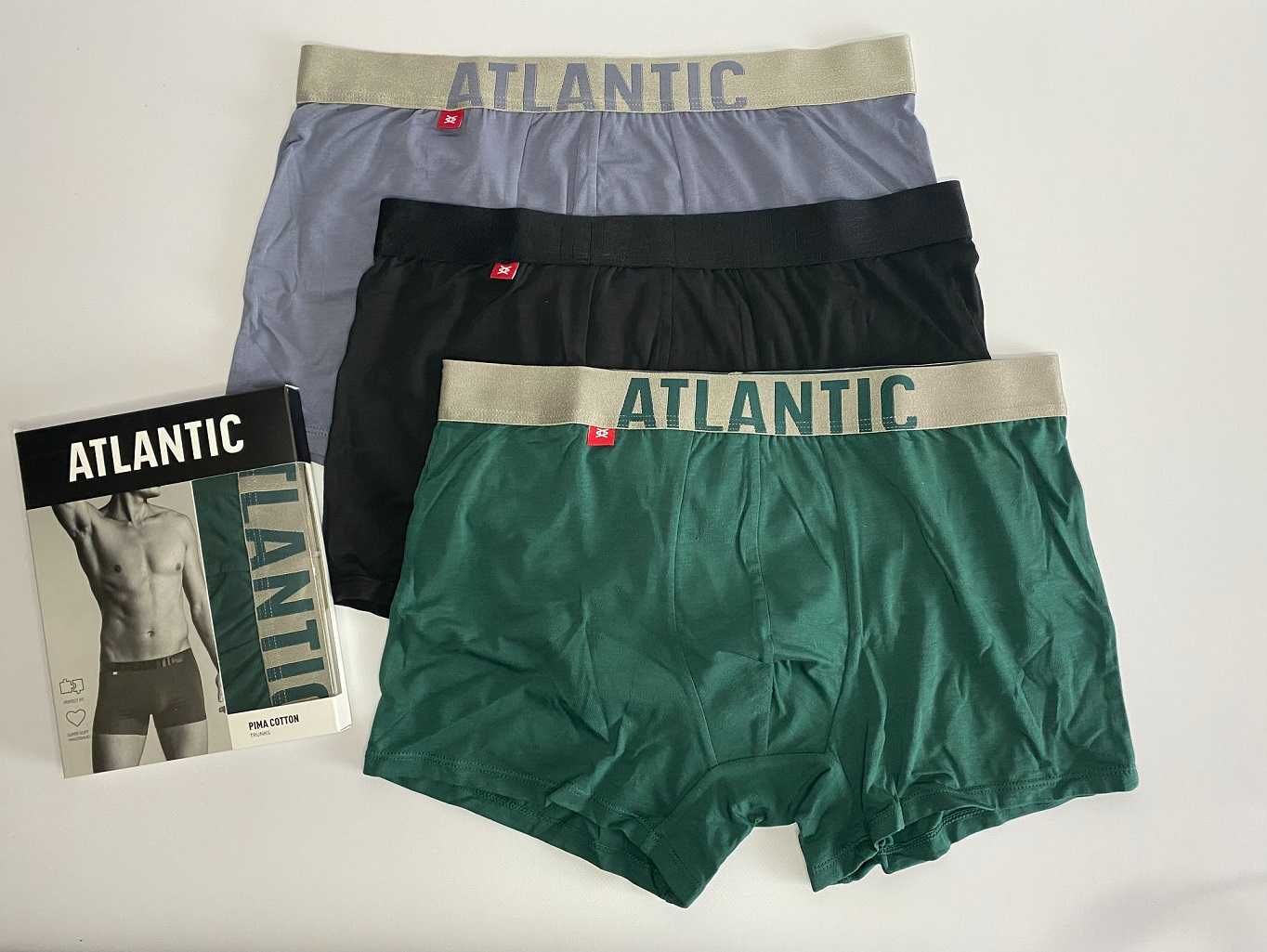 Чоловічі труси боксерки мужские трусы Atlantic модал, пімакотон