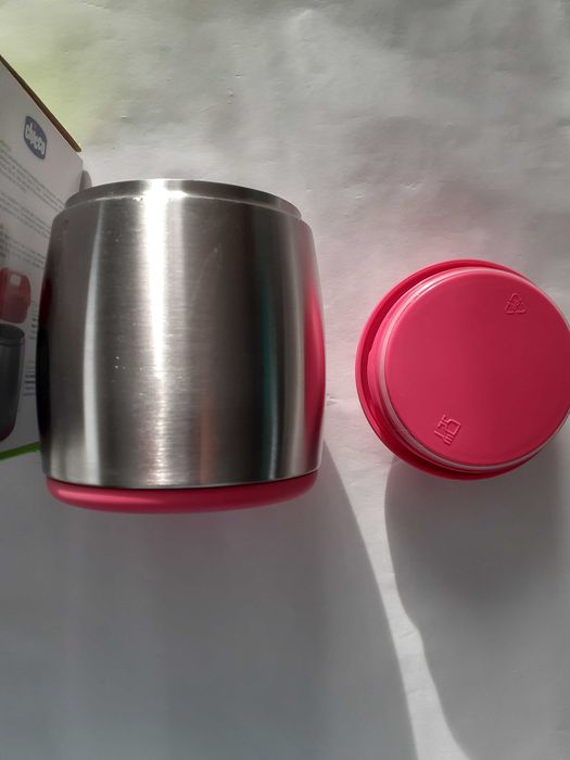 CHICCO termos ze stali 350 ml Róż
