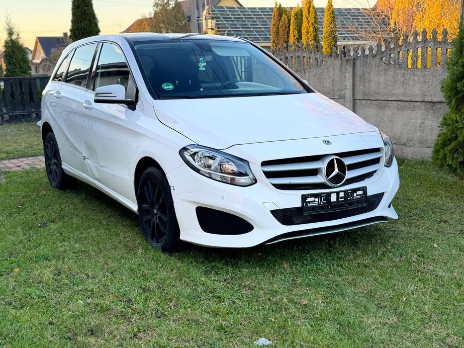 Mercedes-Benz Klasa B B220D 2.2 Diesel 2018r. Automat Czujniki park.