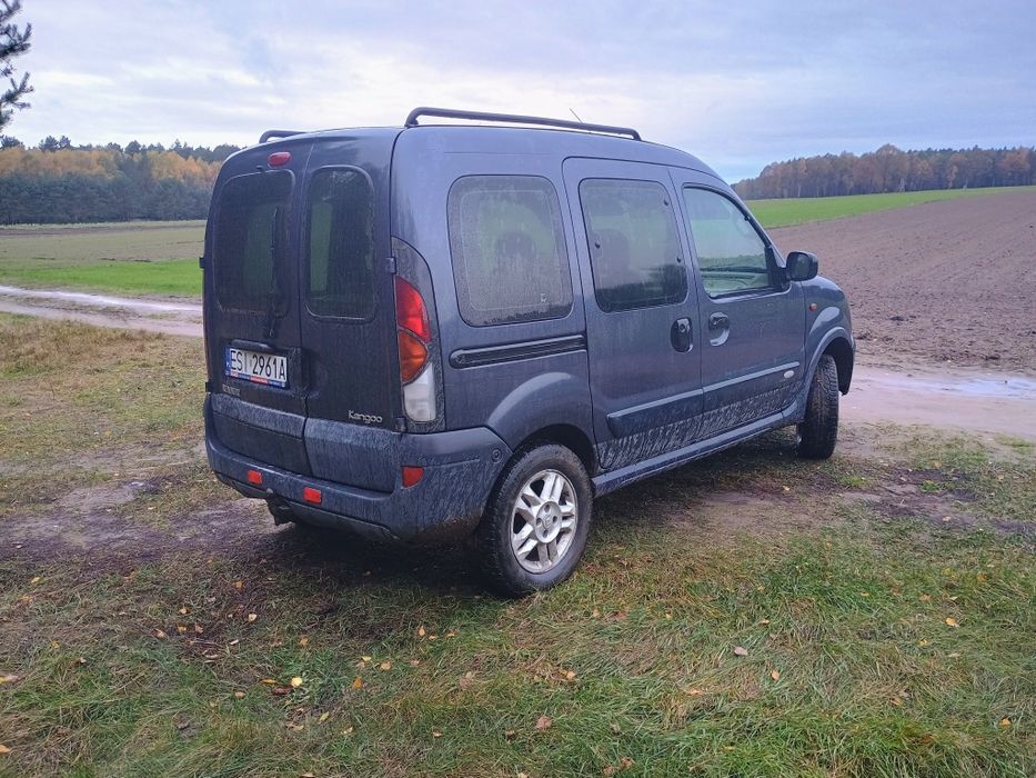 Renault Kangoo z napędem 4x4 1.9 dCi  klimatyzacja hak