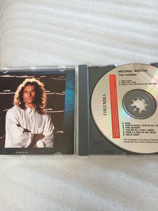 Cds "The Hunger" de Michael Bolton.
