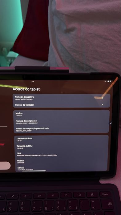 Lenovo Tab11 (2nd Gen) como novo!!