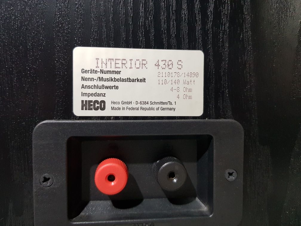 140ВтПідлогова акустика/напольная Heco Interior 430 S б/у з Німеччини