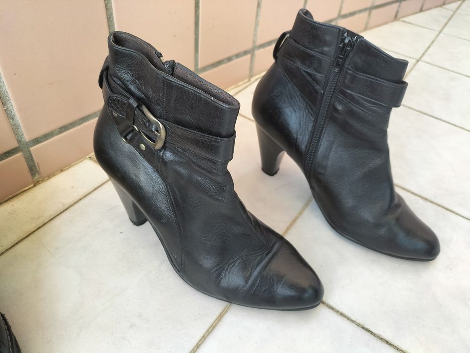 Botins mulher Pretos