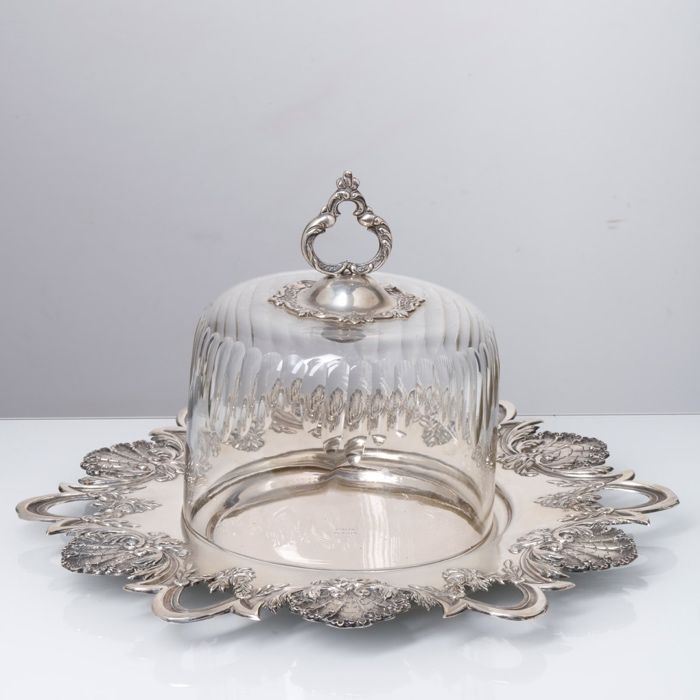 Taça de bordo recortado em Cristal