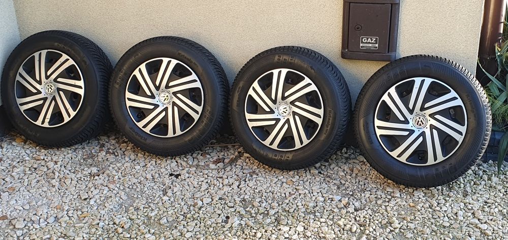 4szt zima 195/65r15 21r Kleber Krisalp HP3 ~7.4mm Skoda Golf Audi