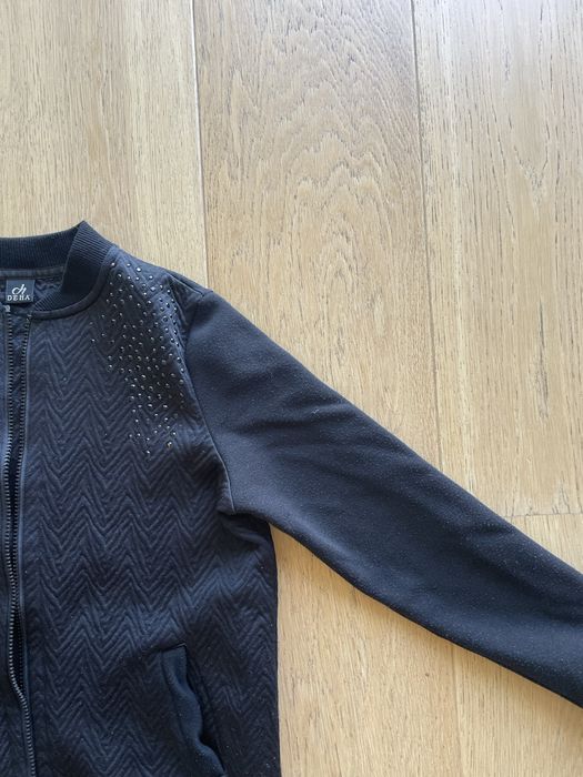 Deha, bluza czarna sportowa roz S