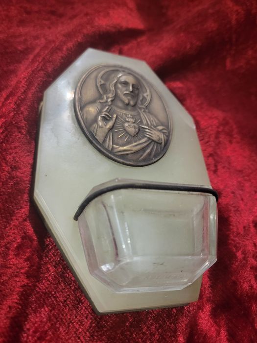 Pan Jezus onyks onyksowa kropielnica