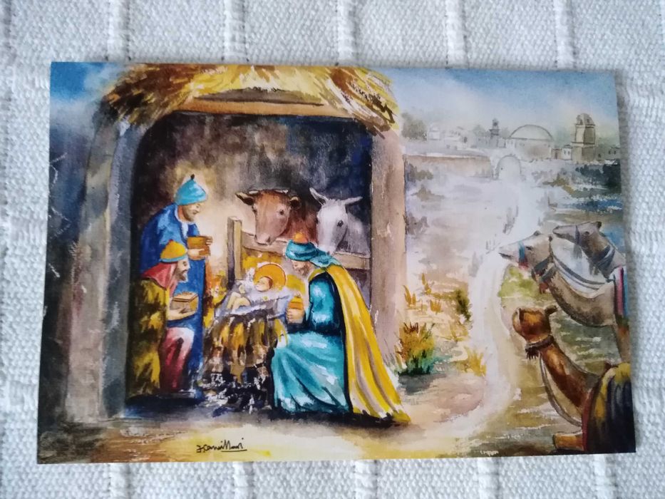 Conjunto de Cartões/Postais de Boas Festas