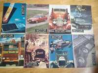 8 czasopism czasopismo Motor 1989 rok