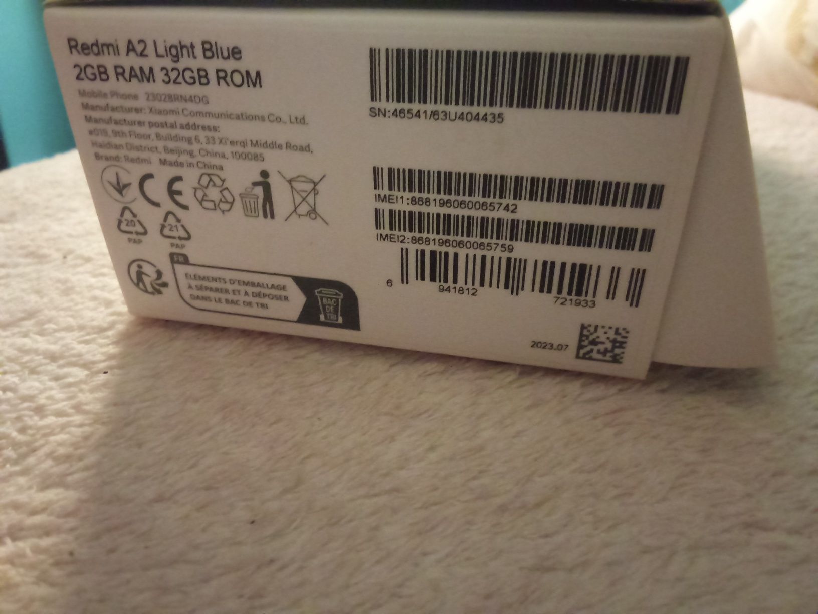 Xiaomi Redmi A2 Light Blue