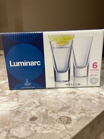 Стильные рюмки стопки Luminarc для водки/текилы