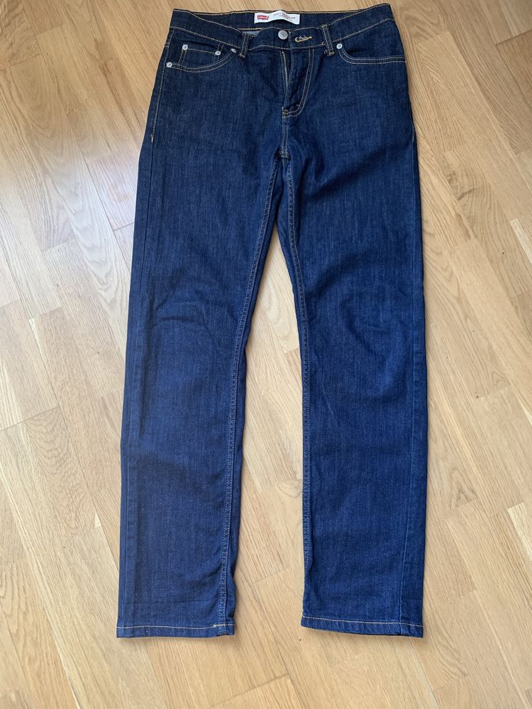 Джинси Levi’s 502 оригінал W28 L28 темно сині