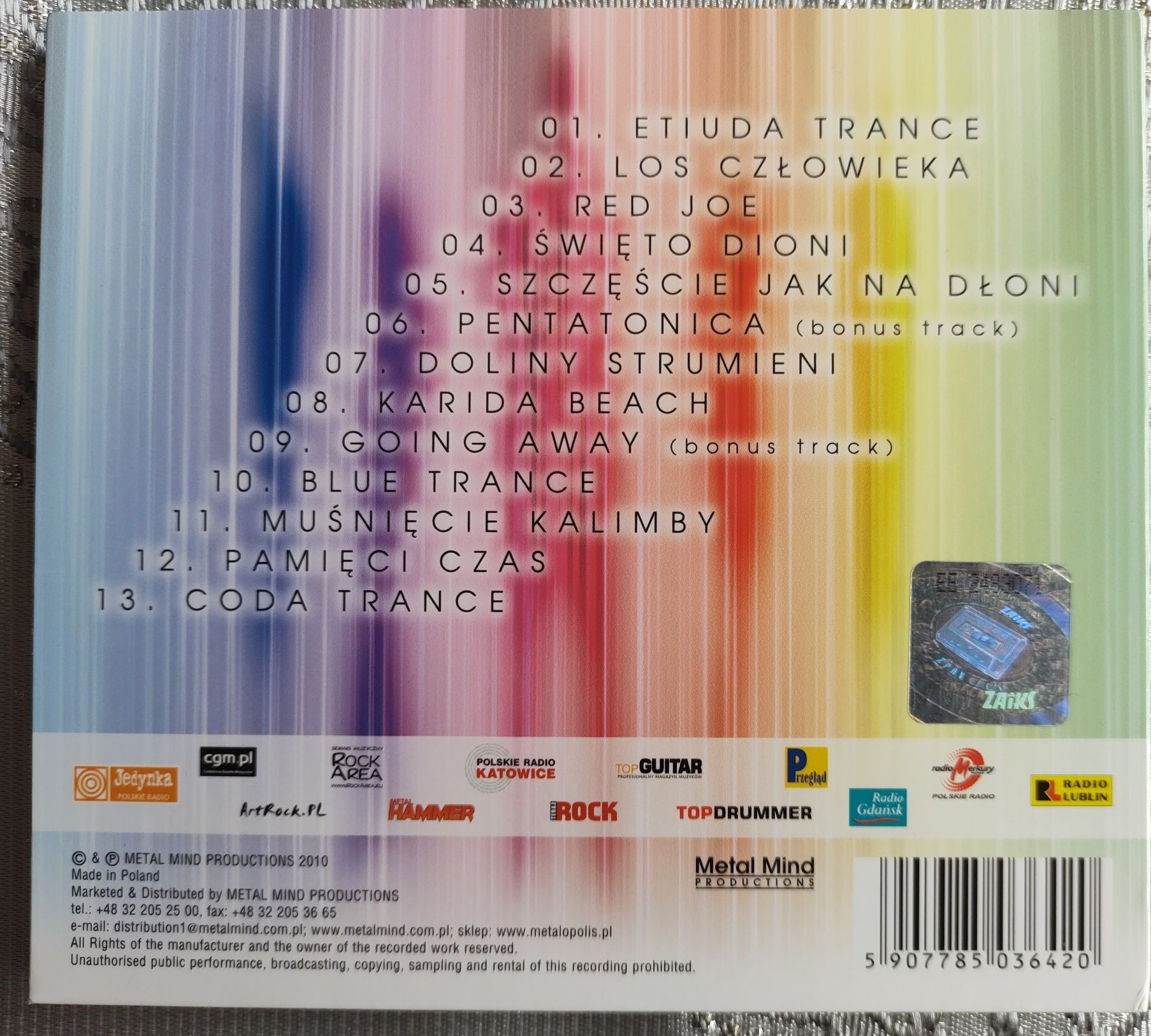 SBB Blue Trance cd