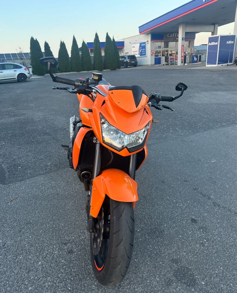 Kawasaki z750r 2008 leovince decat