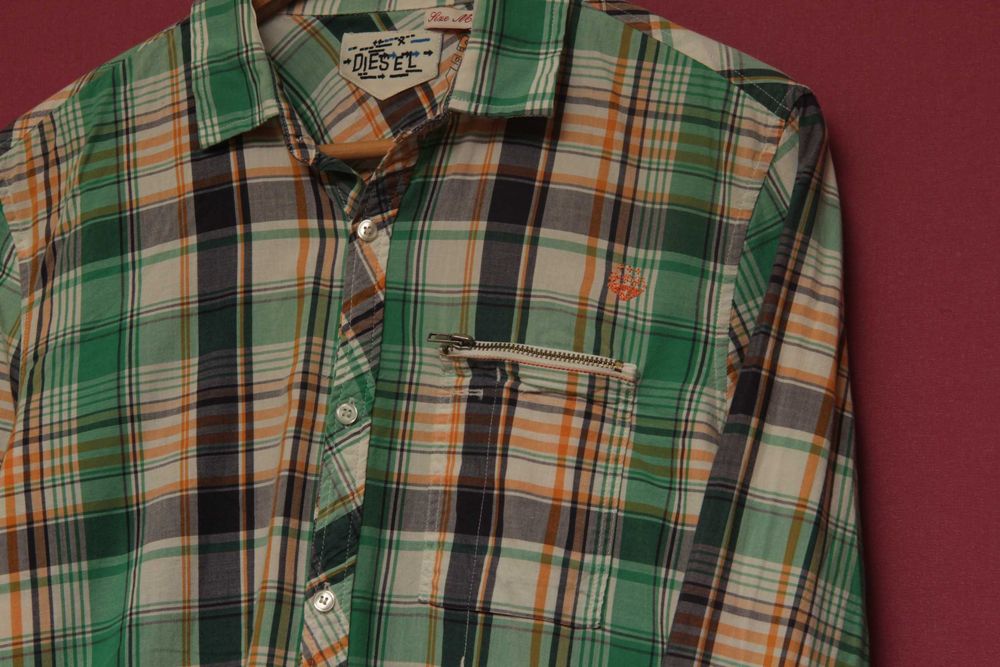 Diesel Co рр M рубашка из хлопка