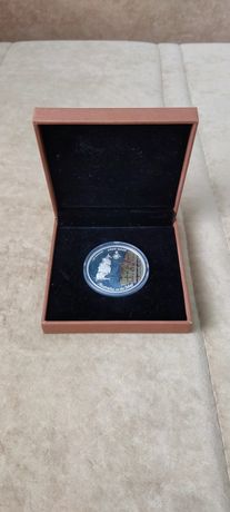 Серебряная монета "Australia on the map" (1 доллар) 2006г., Австралия
