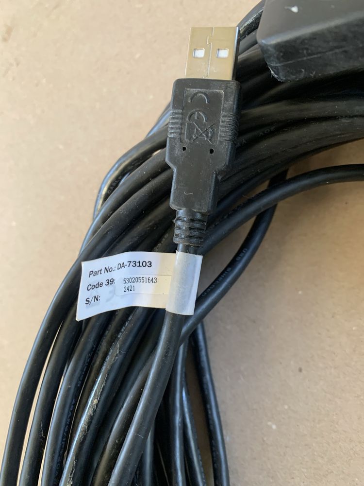 Kabel USB 2.0 aktywny przedłużający 25m